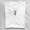 Embroidered Bird Nerd T-Shirt