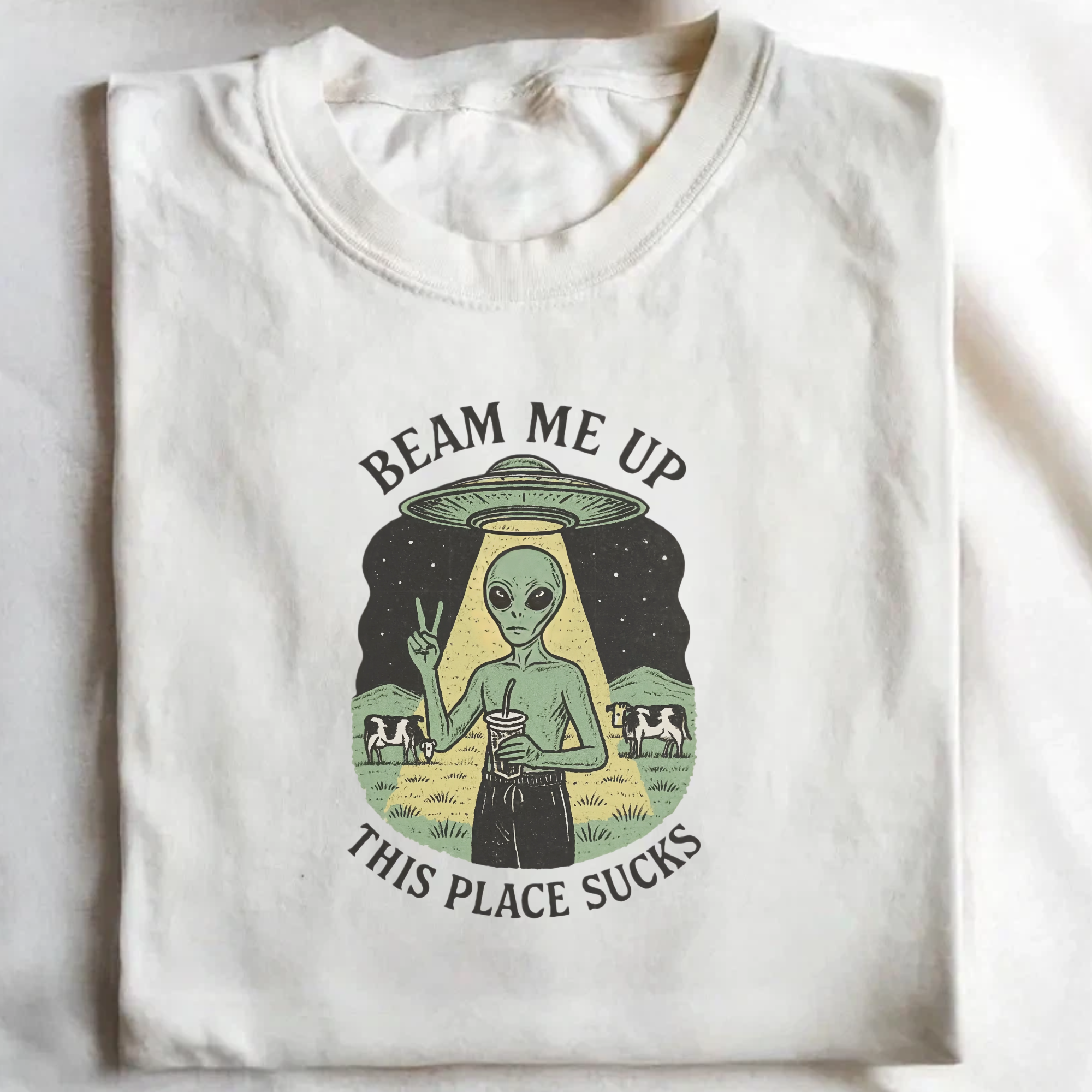 Alien PNG T-shirt