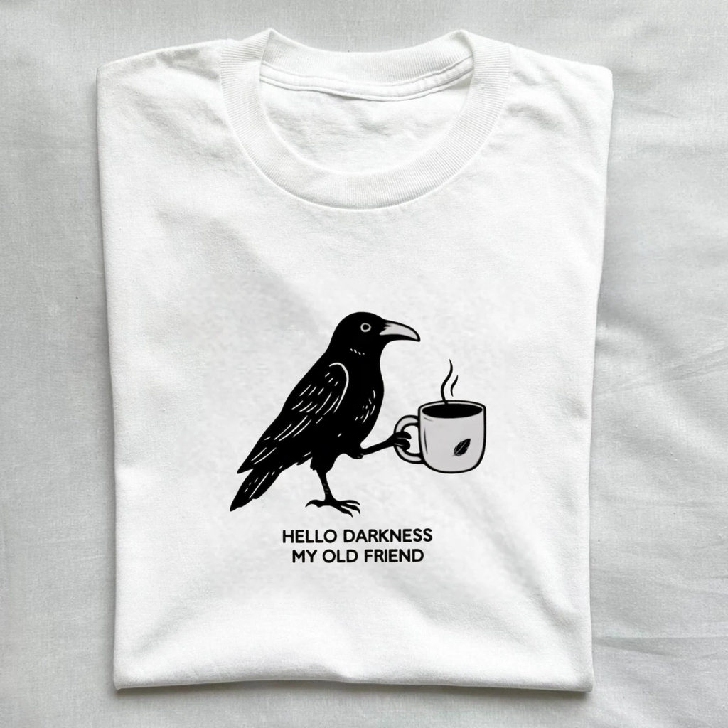 Crow brown T-shirt