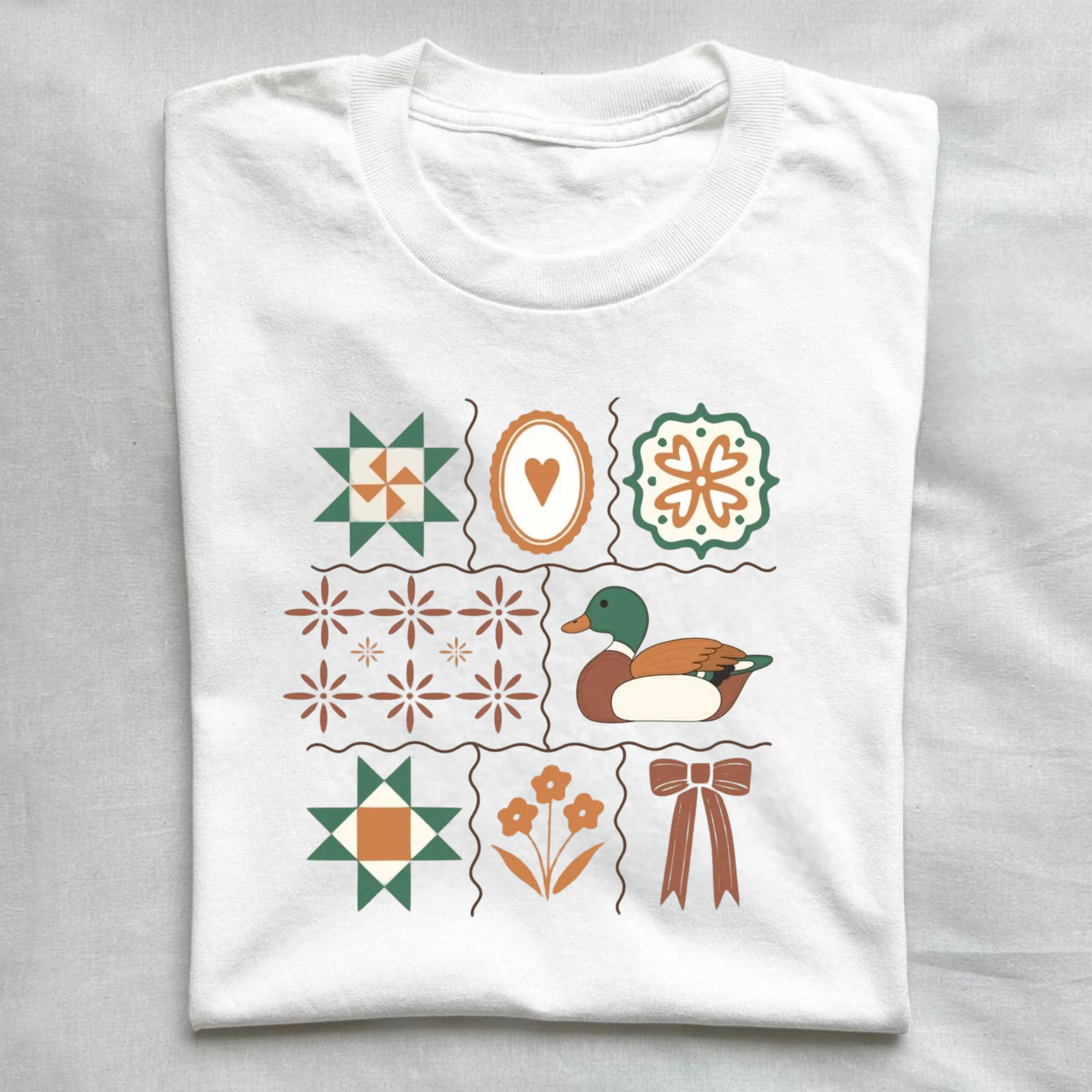 Mallard Duck 90s Inspired T-Shirt