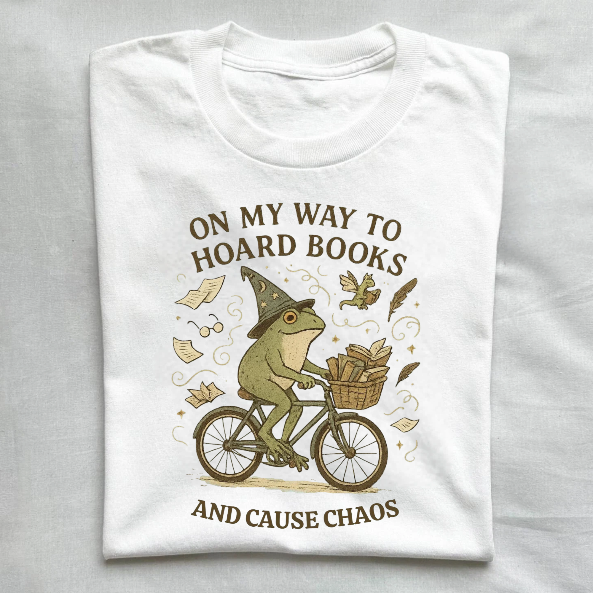 On My Way To Hoard Books T-Shirt