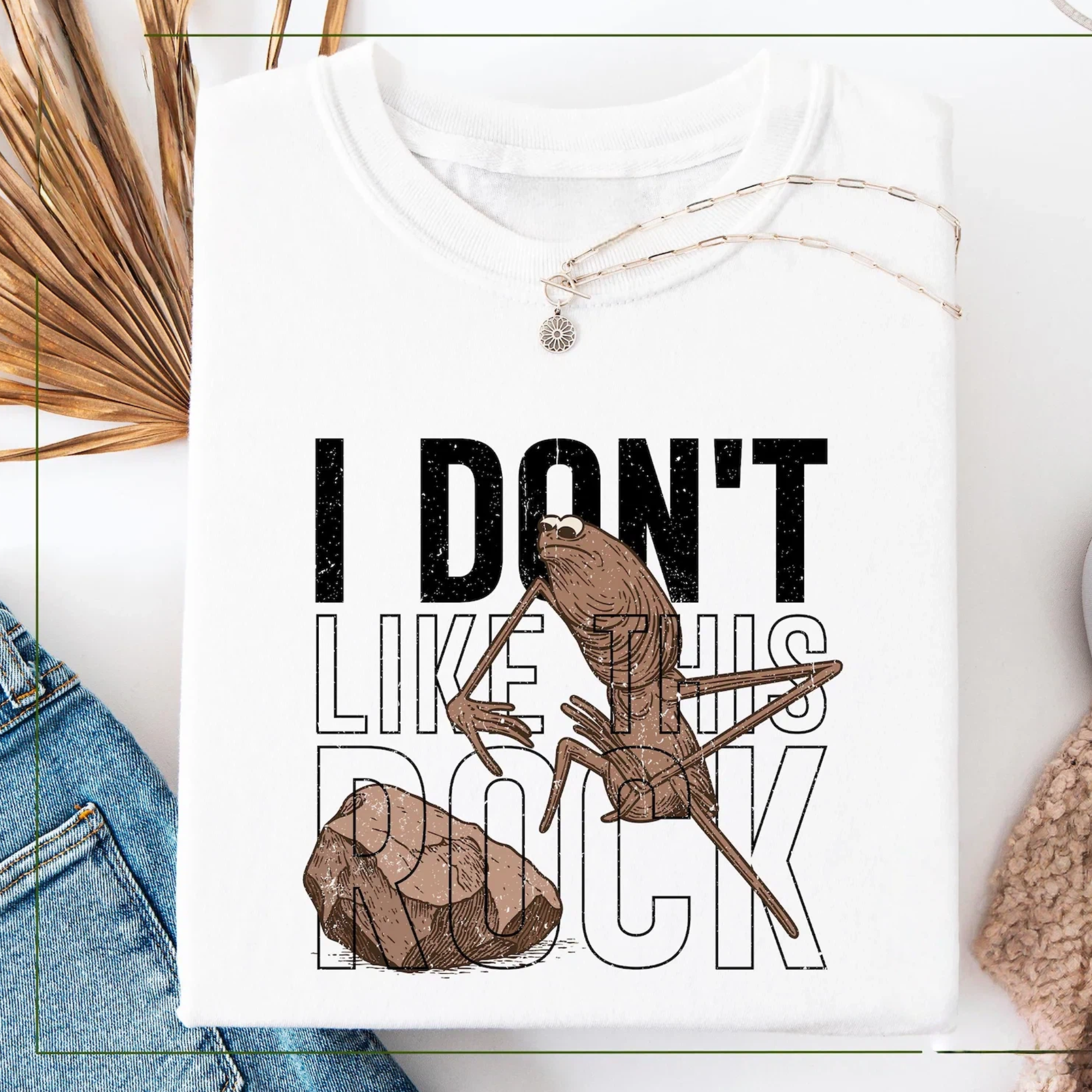 I Don't Like This Rock Brain Rot T-Shirt