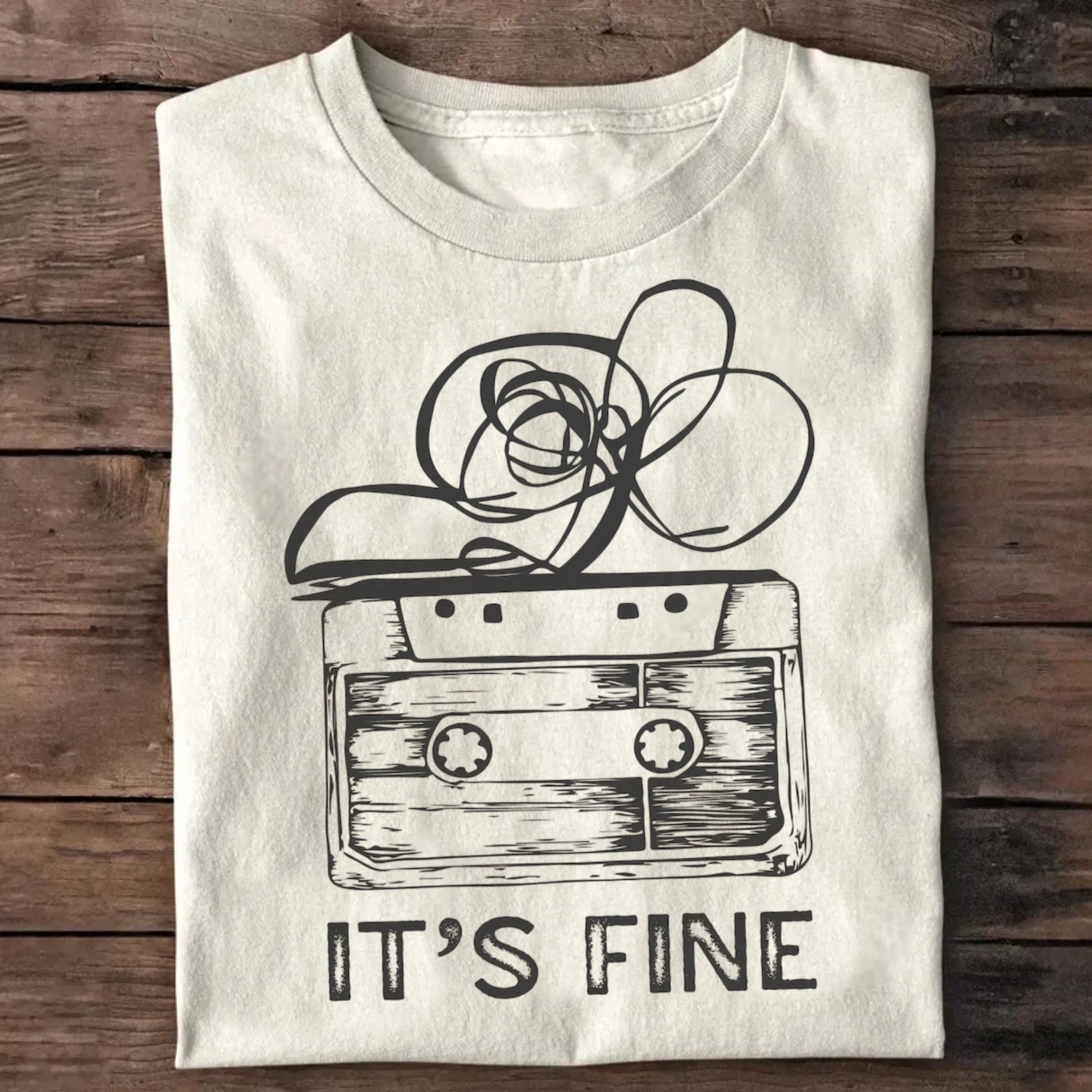 Retro Cassette Tape T‑Shirt